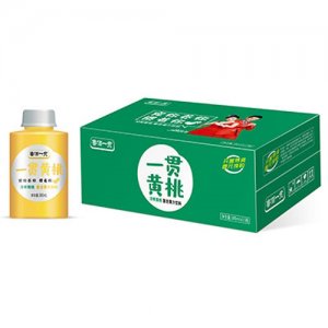 魯佰一貫黃桃復合果汁飲品380ml