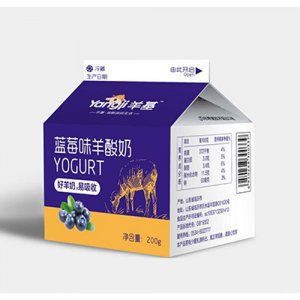 羊基藍莓味酸羊奶箱裝200g