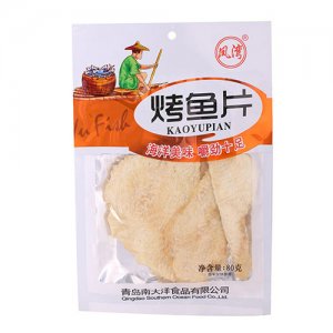 鳳灣烤魚片80g