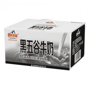 皇氏乳業(yè)黑五谷牛奶250mlX15