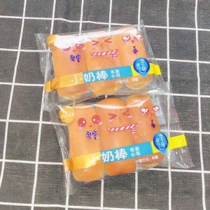 拉菲堡堡小奶棒夾心面包芝士味稱重
