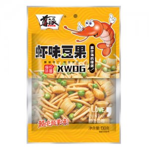尊派蝦味豆果130g