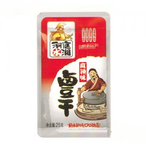 洞庭水湘鹵豆干麻辣味25g