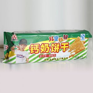 眾盟兒童鈣奶餅干