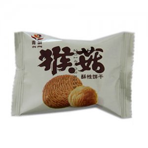 青屏猴菇酥性餅干