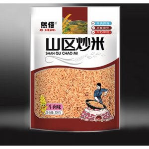 熙恒208克牛肉味山區(qū)炒米