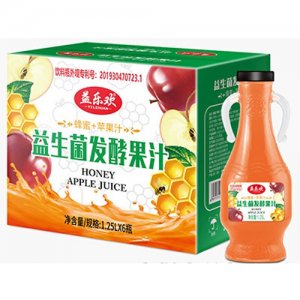 益樂歡益生菌發(fā)酵蜂蜜+蘋果汁1.25Lx6
