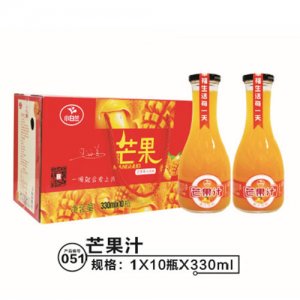 小白蘭芒果汁飲料330mlx10瓶