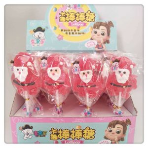 喜果樂卡通圣誕老人棒棒糖40g