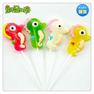 喜果樂卡通海馬水果味棒棒糖散稱