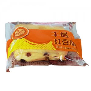 亞麗娜千層紅豆面包