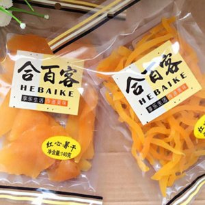 合百客紅心薯干