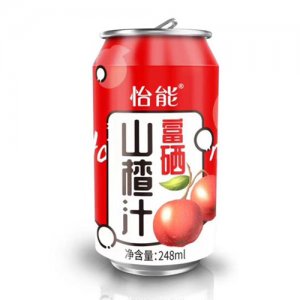 怡能富硒山楂汁248ml