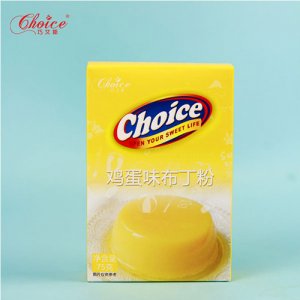 巧艾斯雞蛋味布丁粉盒裝