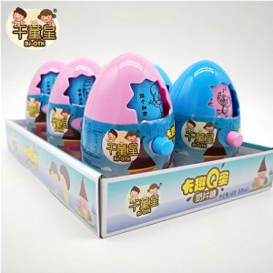 千童星卡趣Q蛋糖果盒裝