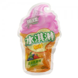 施佳冰淇淋軟糖混合水果味30g