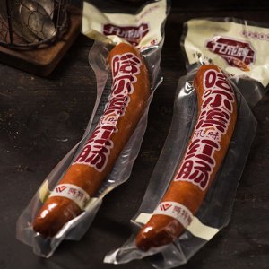 開成牌哈爾濱風(fēng)味紅腸計(jì)量稱重