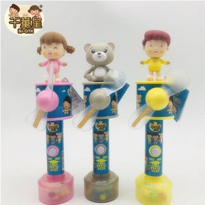 千童星發(fā)光風(fēng)扇糖果玩具瓶裝
