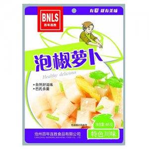 百年連勝泡椒蘿卜46g