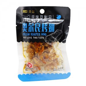 恒義奧爾良烤翅散裝稱重香辣味藍袋裝