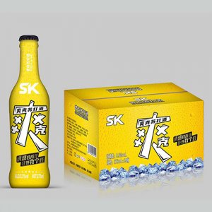 爽克蘇打酒黃瓶275mlx24瓶