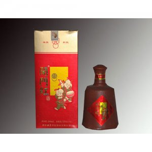 湘泉52度金紫紅盒裝