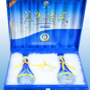 藍(lán)色貴賓酒（綿柔珍藏）禮盒