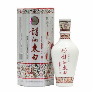 詩(shī)仙太白酒新花彩瓷
