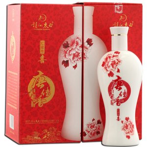 詩(shī)仙太白酒唐傳香紅瓷