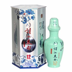 詩(shī)仙太白酒柔順新花瓷12年酒