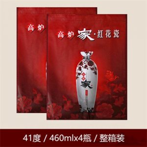 高爐家紅花瓷整箱酒