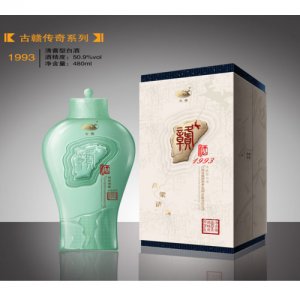 贛酒1993（陶瓷瓶）清醬型白酒