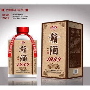 贛酒1989（茅臺(tái)瓶）醬香型白酒