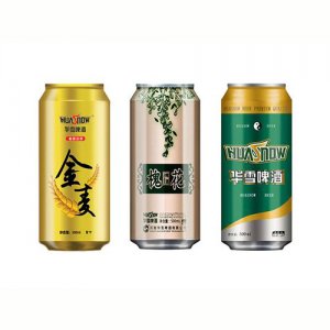 華雪啤酒新品易拉罐3款