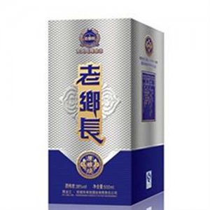 老鄉(xiāng)長酒藍(lán)白盒