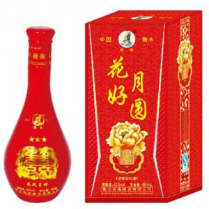 衡水張衡42°花好月圓480ml白酒