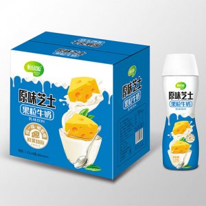 恒欣源原味芝士果粒牛奶1.25Lx6瓶