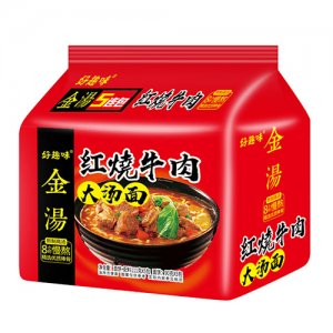 好趣味金湯紅燒牛肉大湯面111gx5包