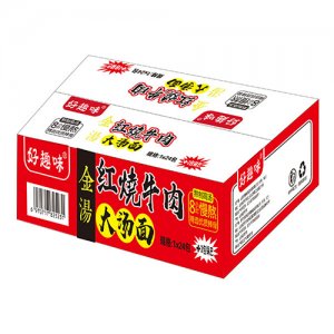好趣味金湯紅燒牛肉大湯面箱裝