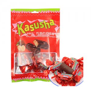 綠活巧克力紅皮糖75g