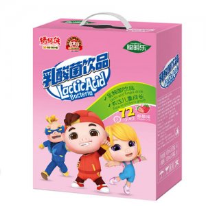 豬豬俠乳酸菌飲品草莓味禮盒裝