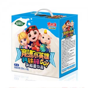 豬豬俠乳酸菌飲品原味200mlx24瓶