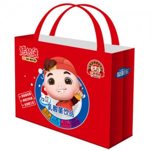 豬豬俠乳酸菌飲品原味手提袋裝