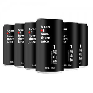 天芝潤(rùn)1罐山楂汁180ml