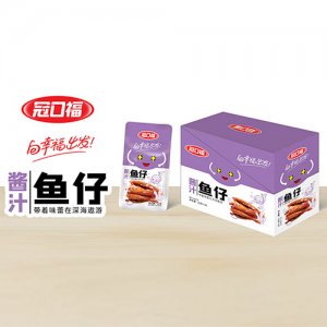 冠口福醬汁魚仔盒裝