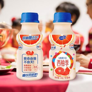 三劍客乳酸菌飲料紅柚味338g