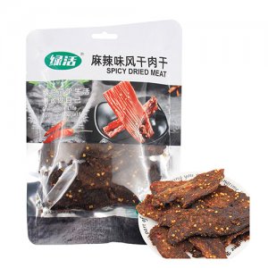 綠活麻辣味風(fēng)干肉干55g