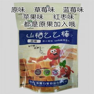 田園風(fēng)情山楂么么棒藍(lán)莓味200g