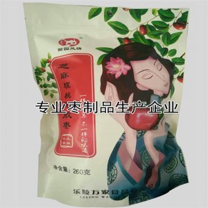 田園風(fēng)情芝麻核桃阿膠棗260g