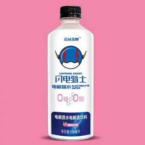云臺玉泉閃電騎士電解質(zhì)水蜜桃味550ml